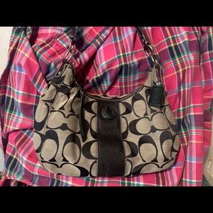 Coach purse ALOT OF LIFE LET